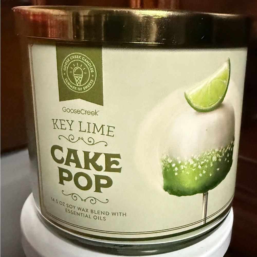 Key Lime Cake Pop Candle